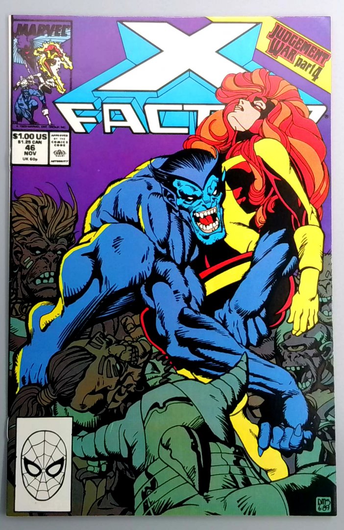 X-Factor #46 VF/NM Marvel 1989