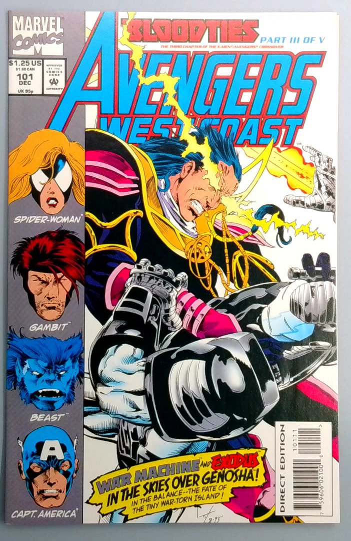 Avengers West Coast #101 VF/NM Marvel 1993