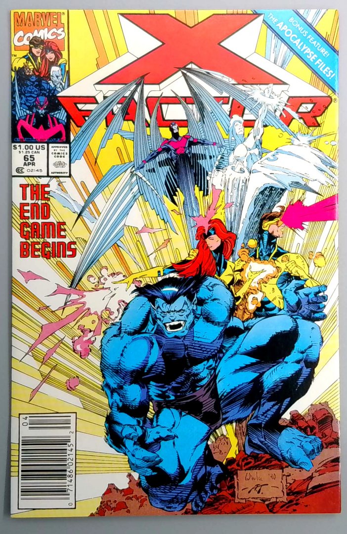 X-Factor #65 VF/NM Newsstand Edition Marvel 1991