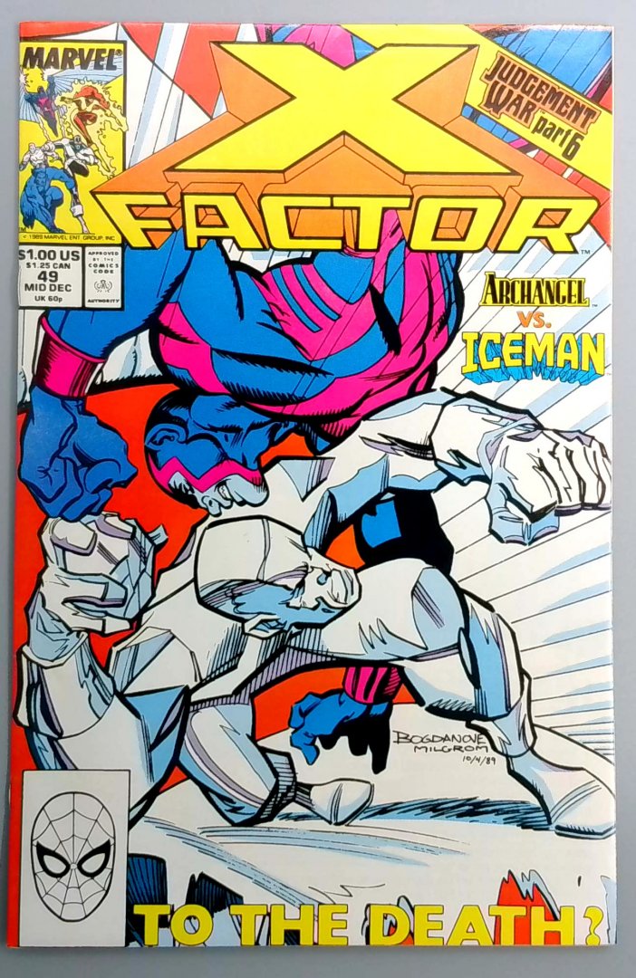 X-Factor #49 Direct Edition Marvel 1989