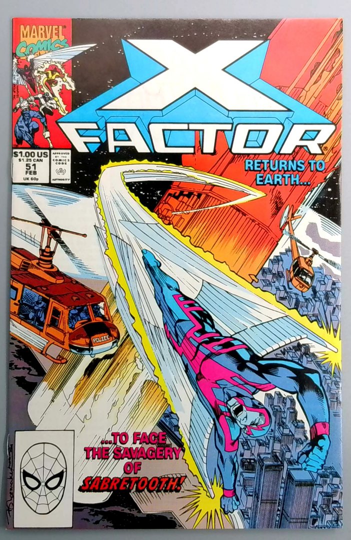 X-Factor #51 VF/NM Marvel 1990