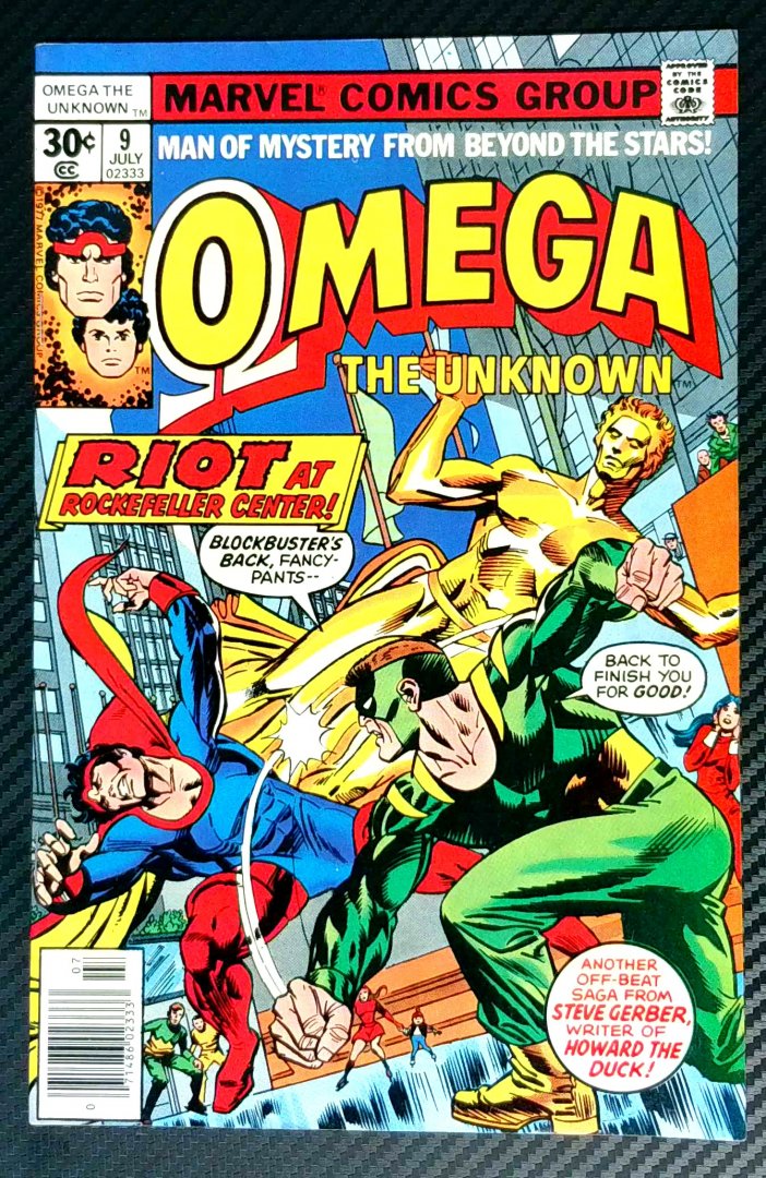 Omega the Unknown #9 1st Full Appearance of Greg Salinger As Foolkiller Marvel