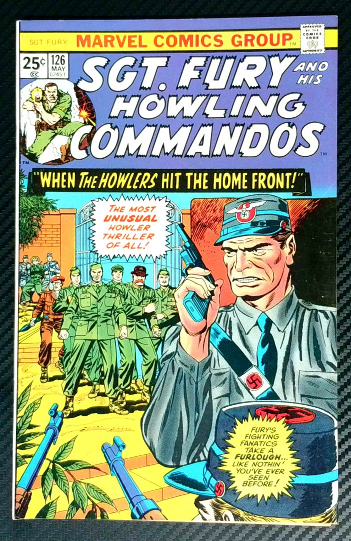 Sgt. Fury and His Howling Commandos #126 VF Marvel 1975