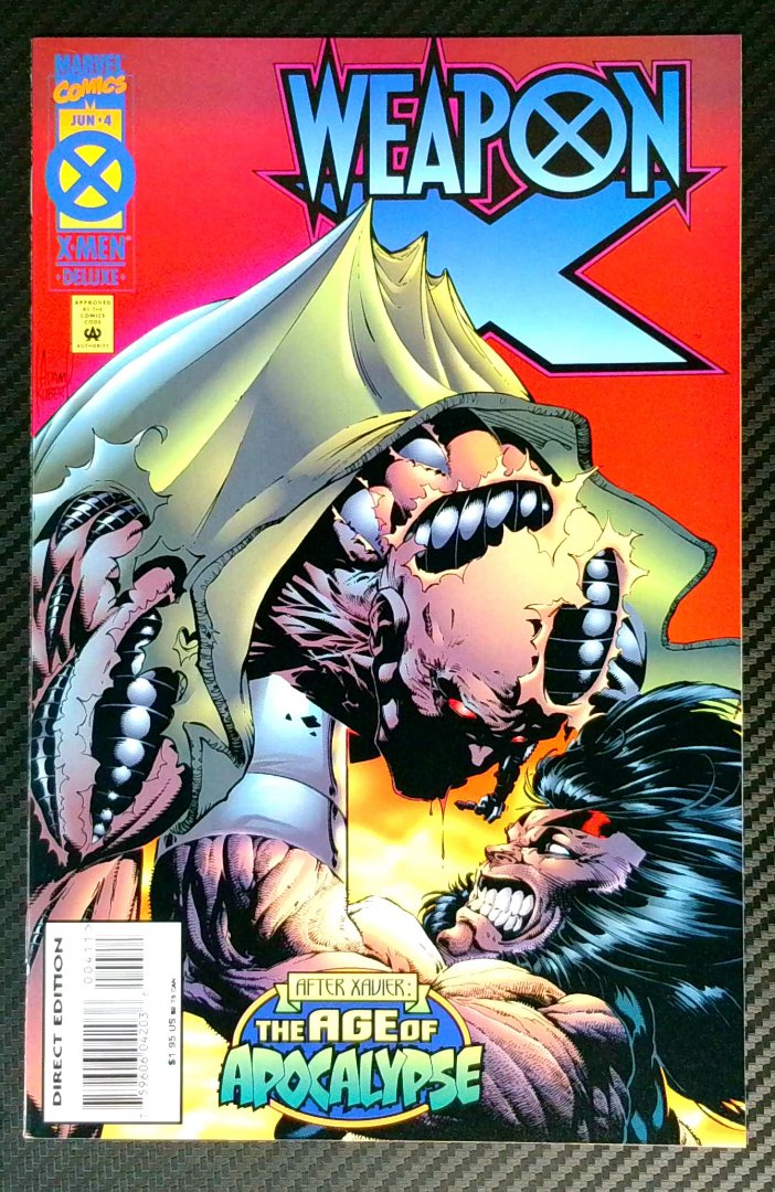 Weapon X #4 Nm- Marvel 1995