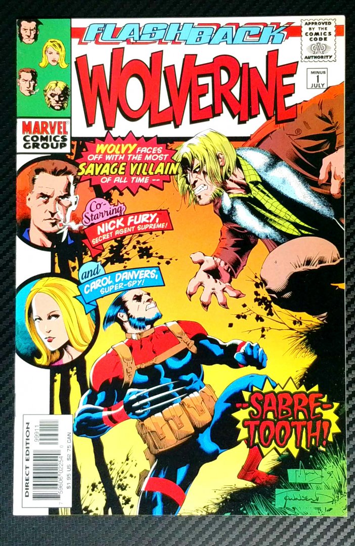 Wolverine #-1 Flashback Marvel 1997