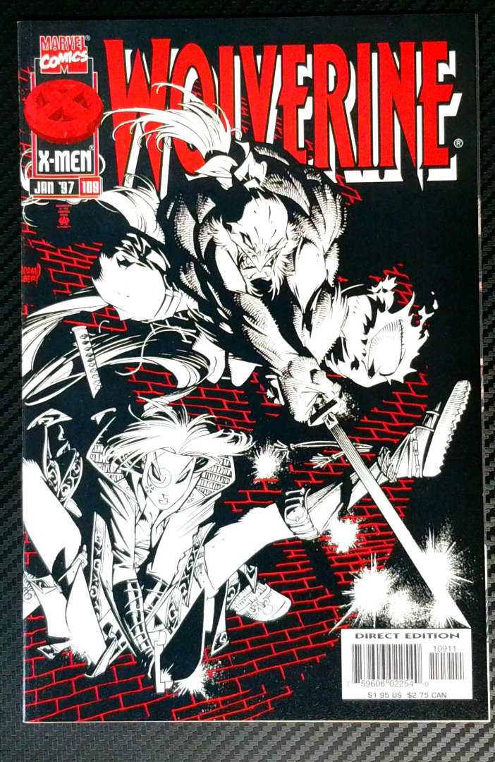 Wolverine #109 Direct Edition Marvel 1997