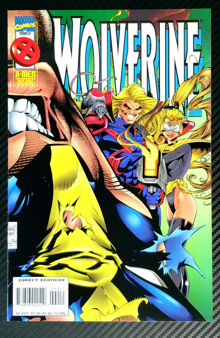Wolverine #99 Nm- Marvel 1996