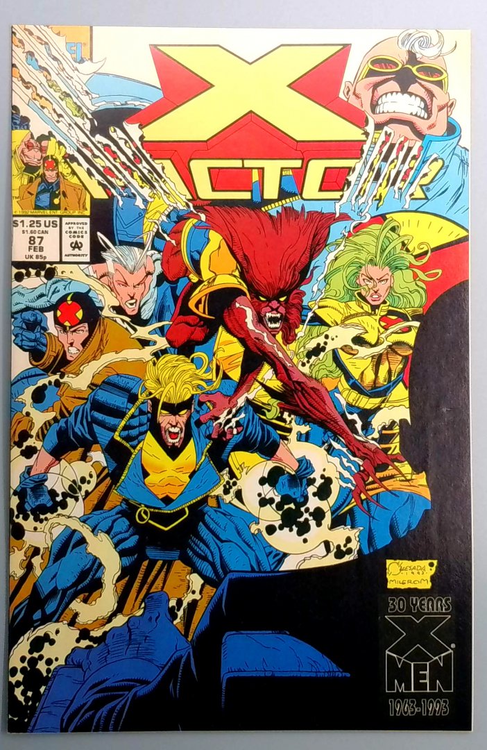 X-Factor #87 Direct Edition Marvel 1993