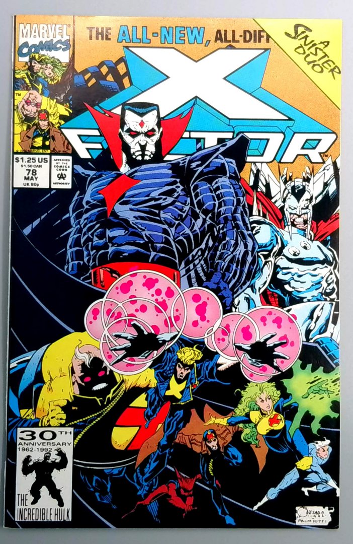 X-Factor #78 VF Marvel 1992