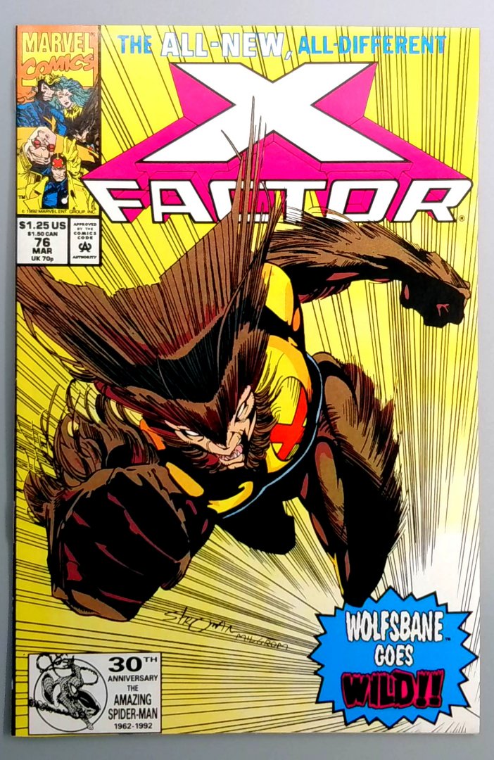 X-Factor #76 VF Marvel 1992