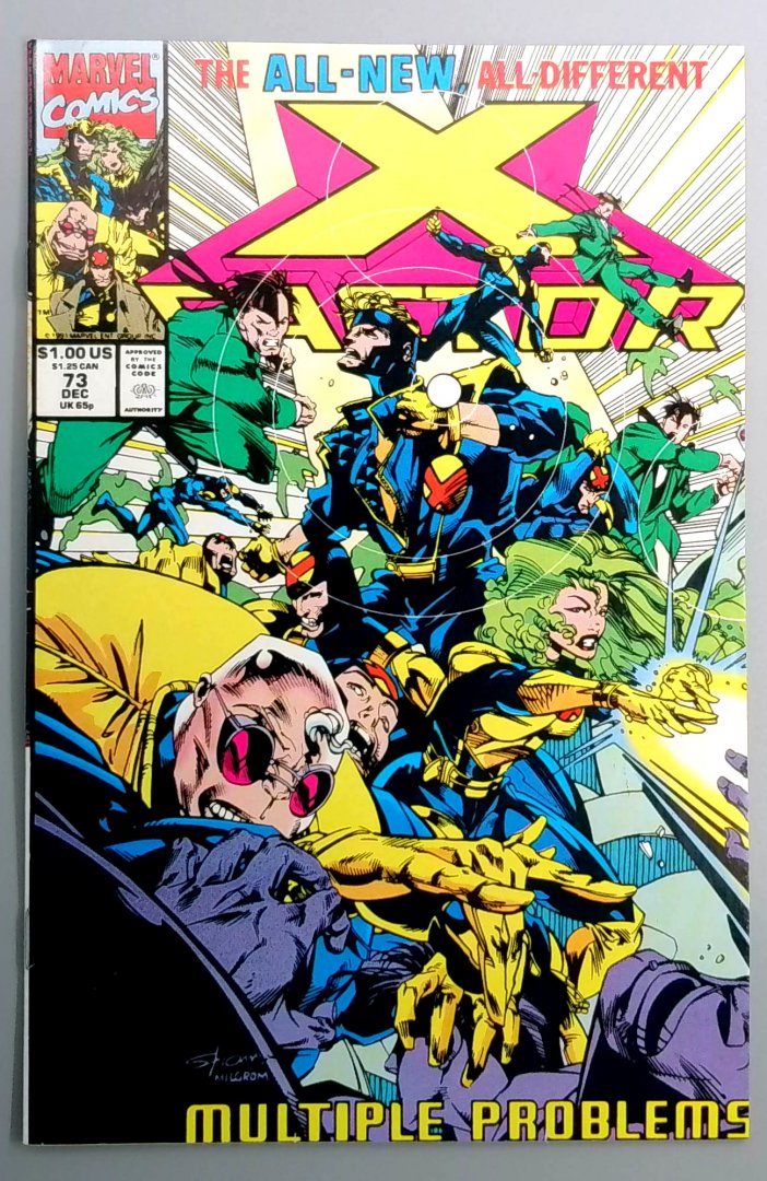 X-Factor #73 Direct Edition Marvel 1991
