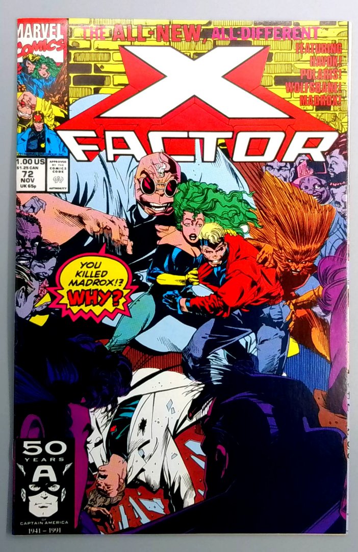 X-Factor #72 Marvel 1991