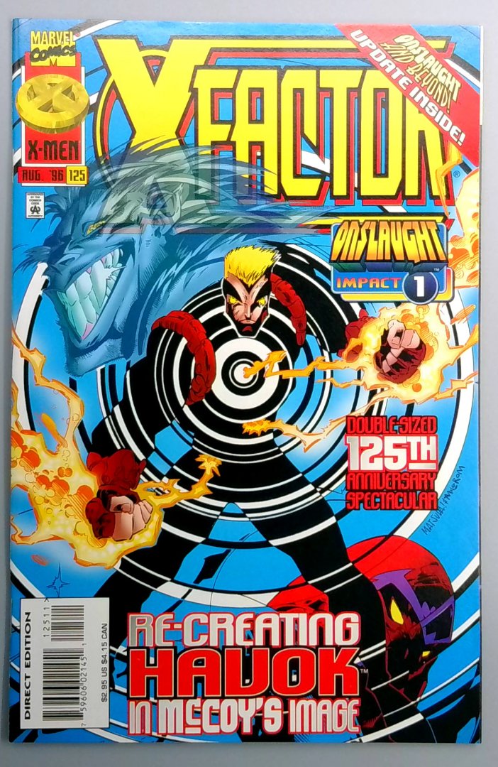 X-Factor #125 NM Double Size Direct Edition Marvel 1996