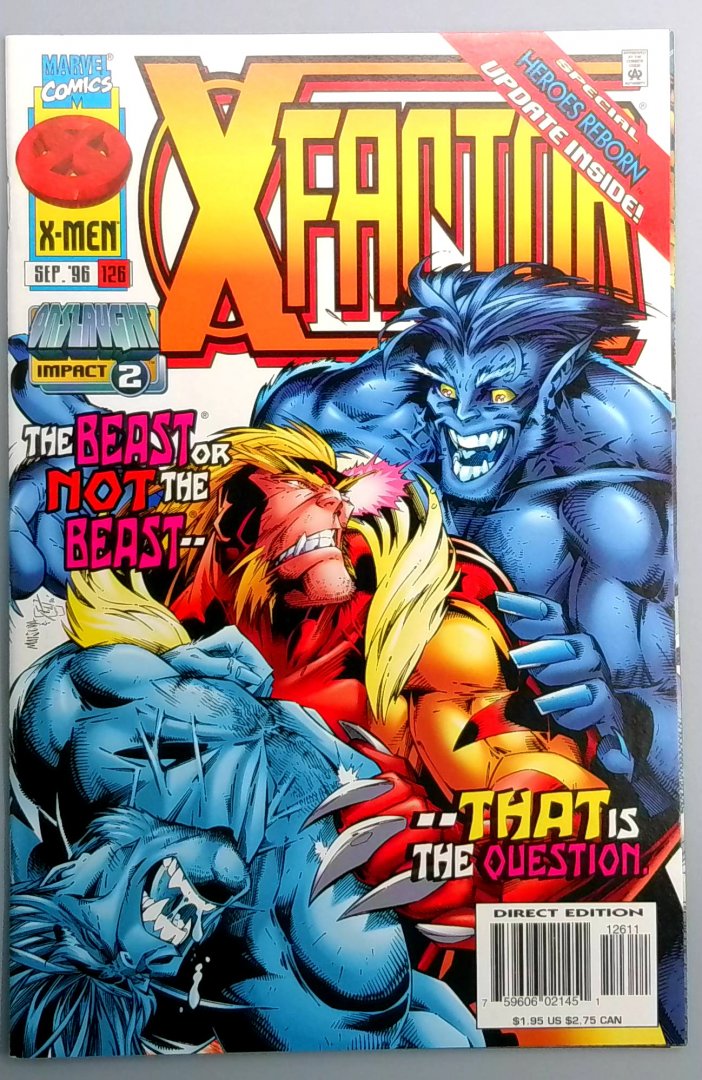 X-Factor #126 NM Marvel 1996