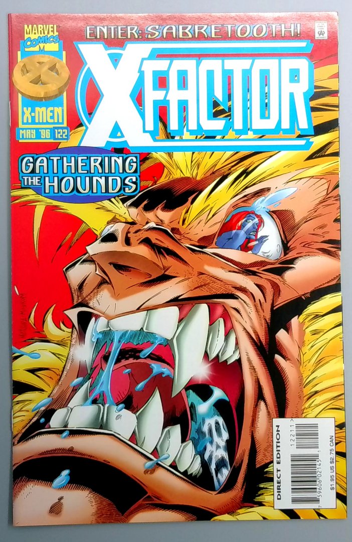 X-Factor #122 NM Direct Edition Marvel 1996