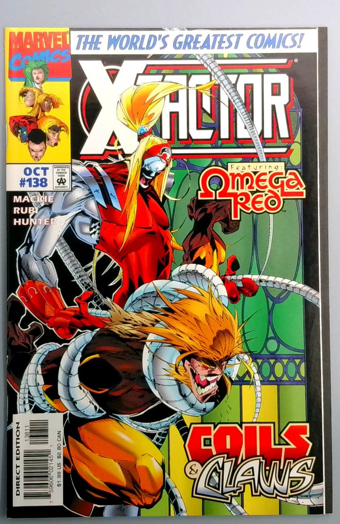 X-Factor #138 NM Marvel 1997