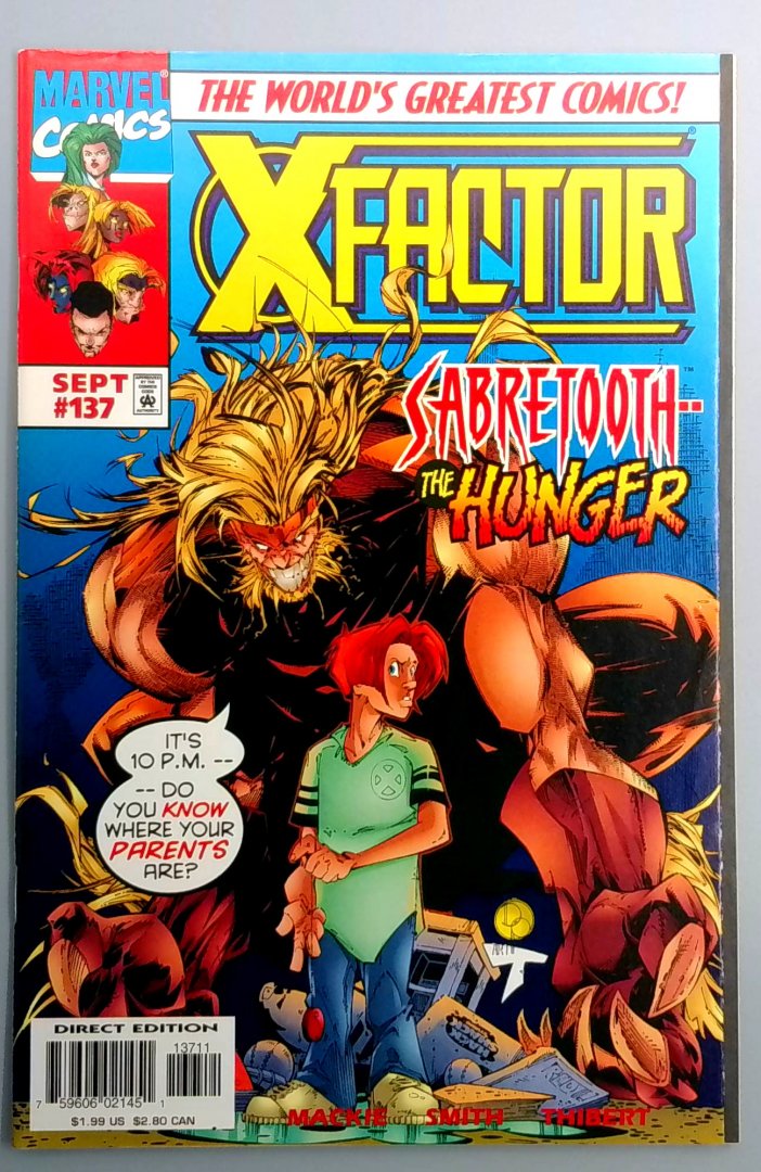 X-Factor #137 NM Marvel 1997