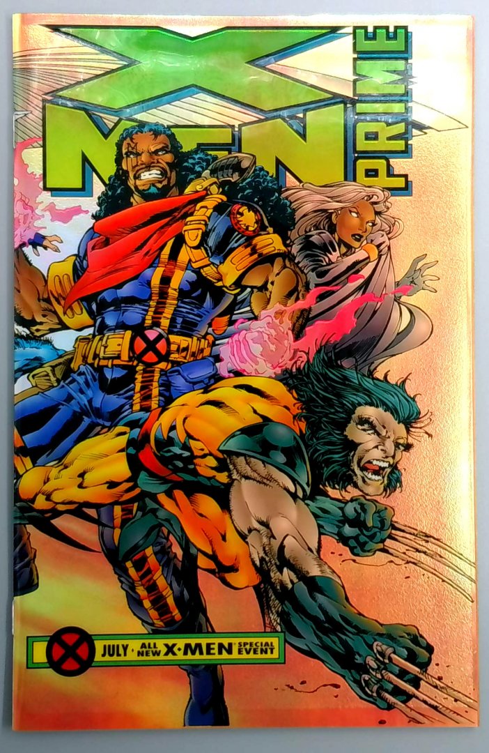 X-Men: Prime #1 NM 1st Cameo of Onslaught in Shadow Only Direct Edition Marvel