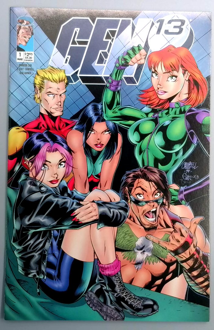 Gen 13 #1 NM Thumbs Up Image 1995