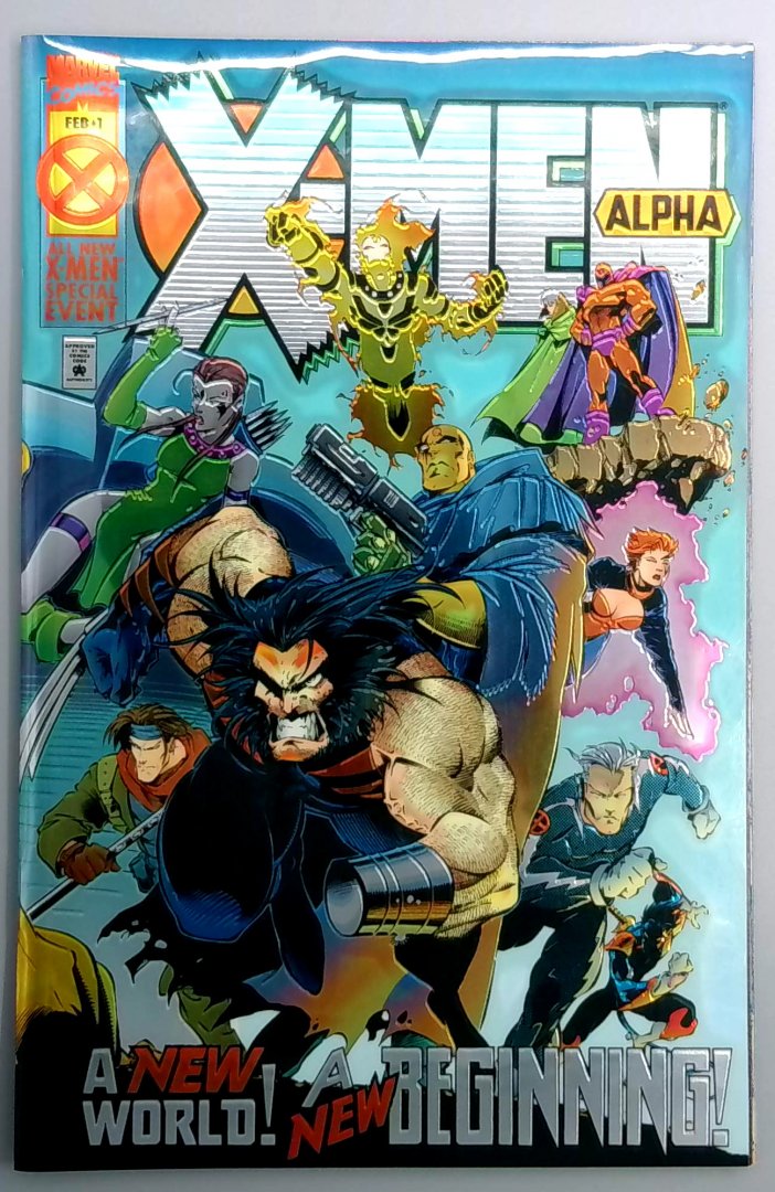 X-Men: Alpha #1 NM 1st Age of Apocalypse - Chromium Cover Marvel 1995