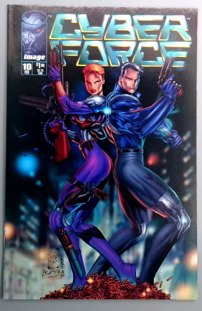 Cyberforce #10 NM VARIANT Image 1995