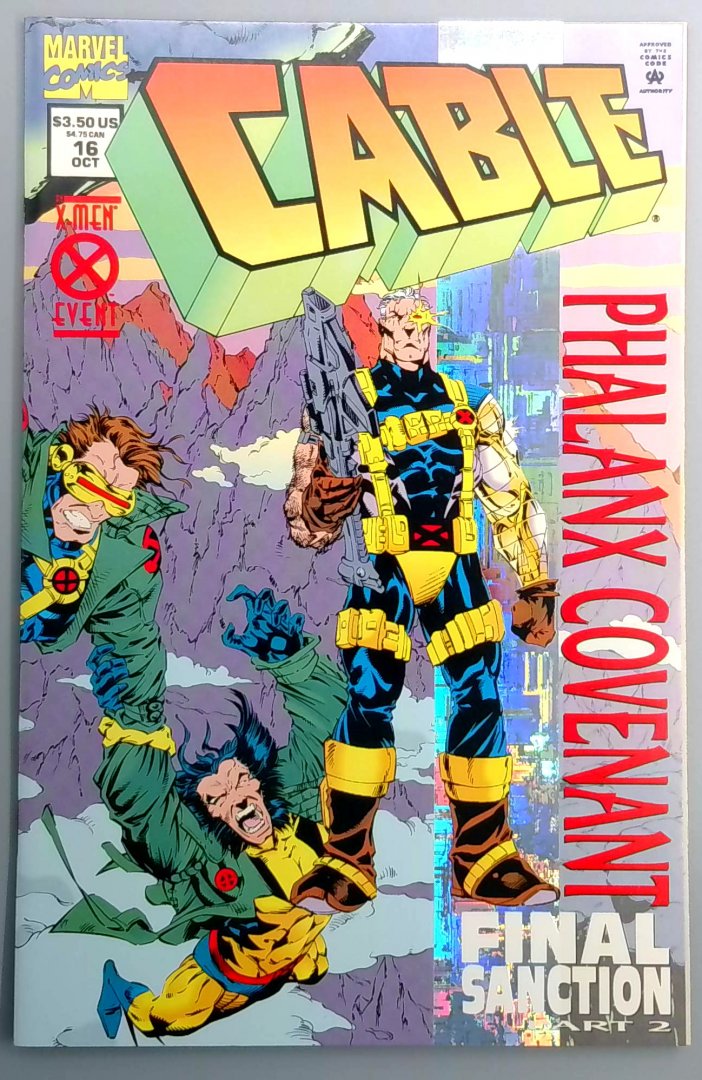 Cable #16 NM Prismatic - Foil Cover Direct Edition Marvel 1994