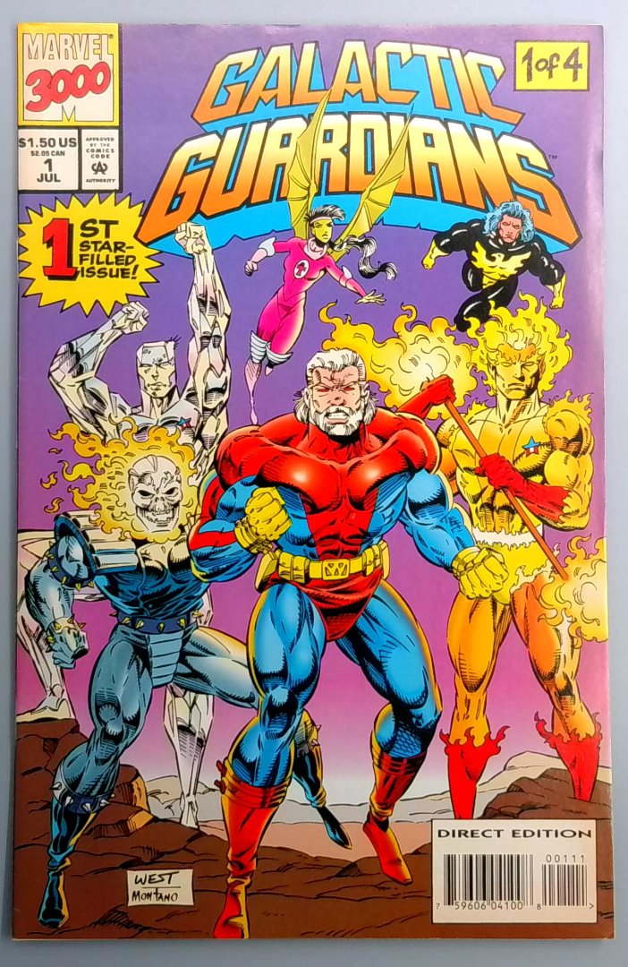 Galactic Guardians #1 VF Marvel  1994