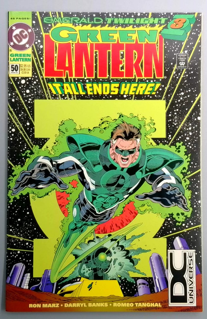 Green Lantern #50 DC UNIVERSE LOGO DC 1994