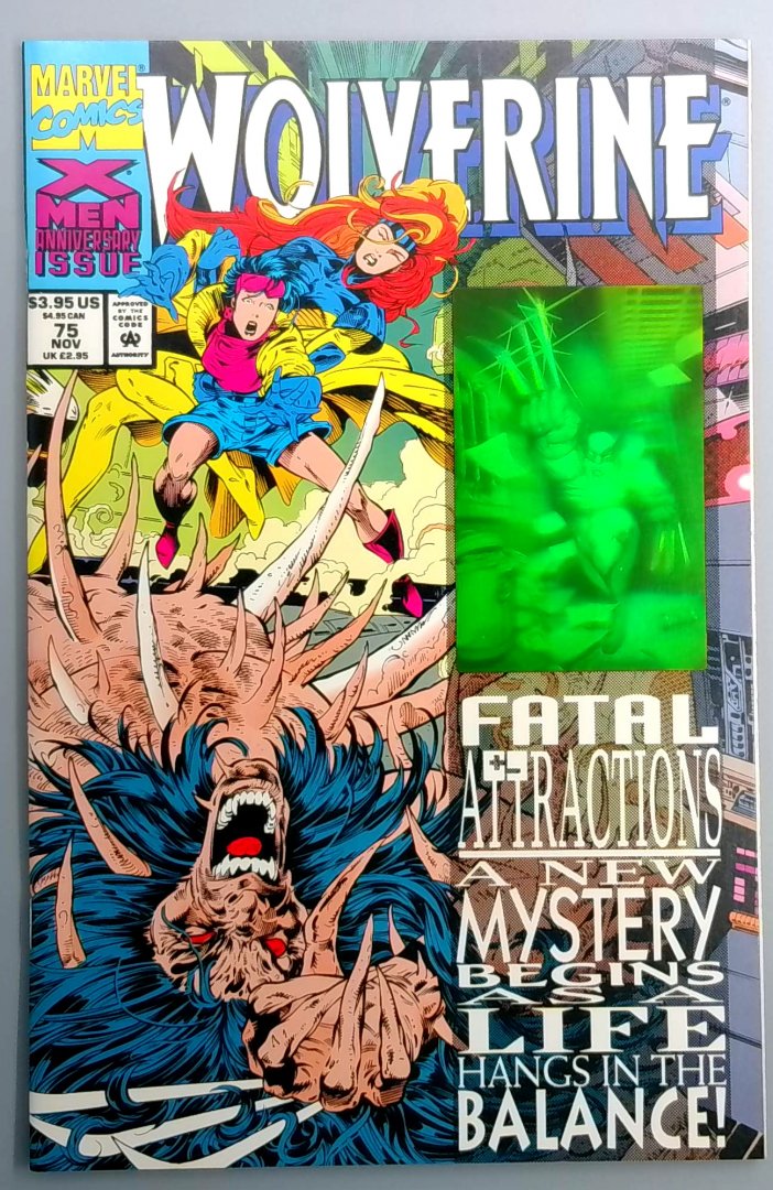 Wolverine #75 NM 1st Appearance of Wolverines Bone Claws Marvel 1993