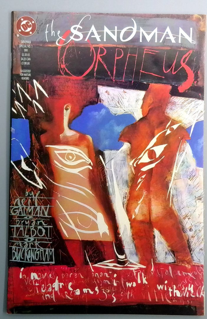 Sandman Special #1 1st Appearance of Destruction of the Endless DC 1991
