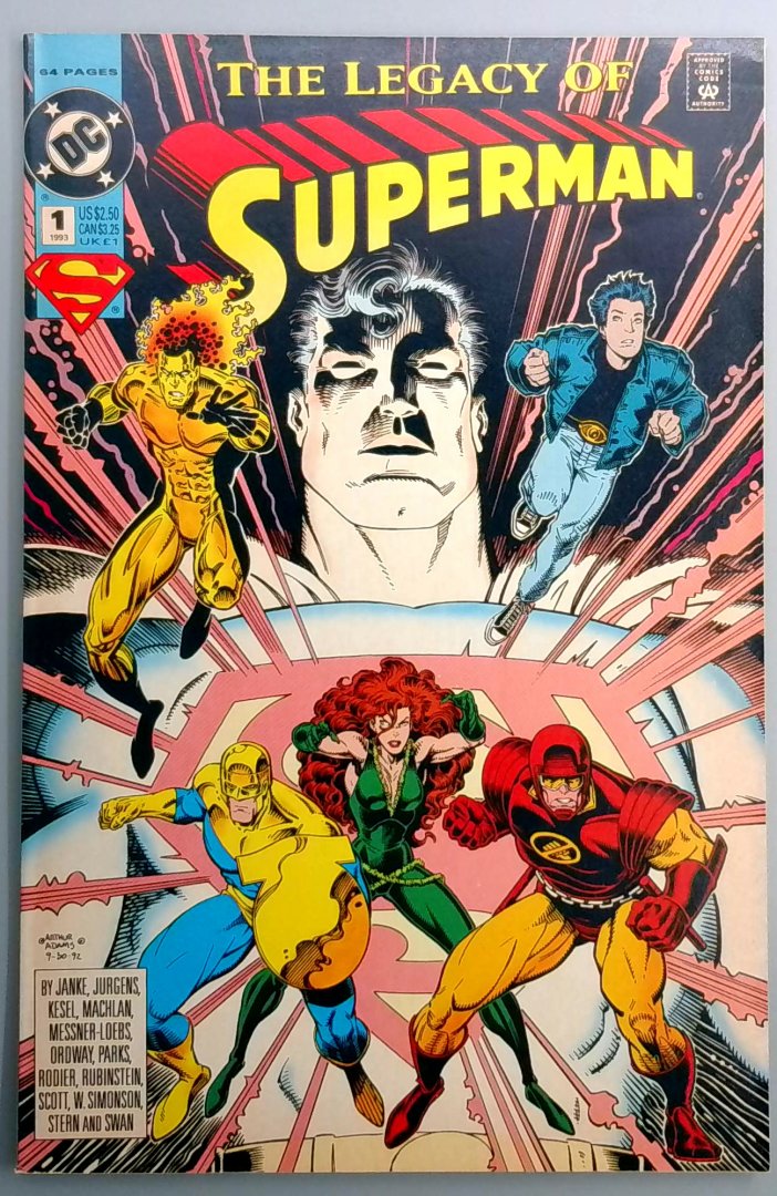 Superman: the Legacy of Superman #1 NM- DC 1993
