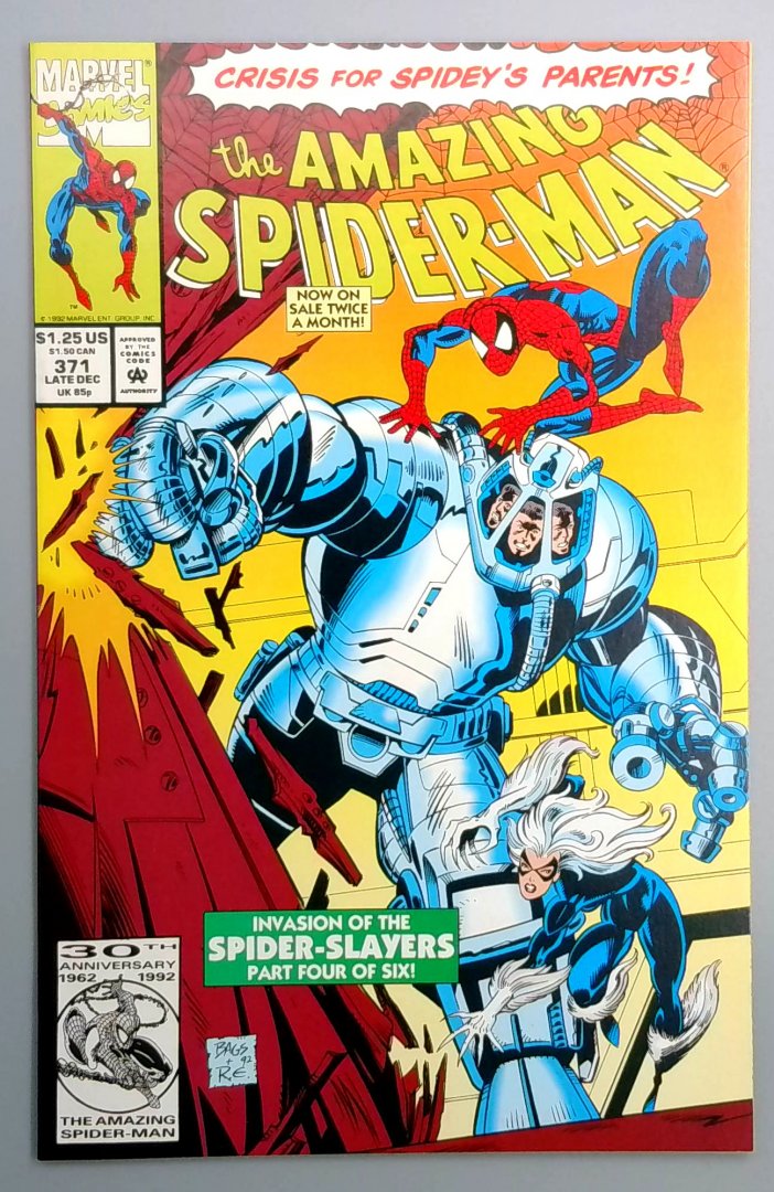 Amazing Spider-Man #371 NM- Marvel 1992