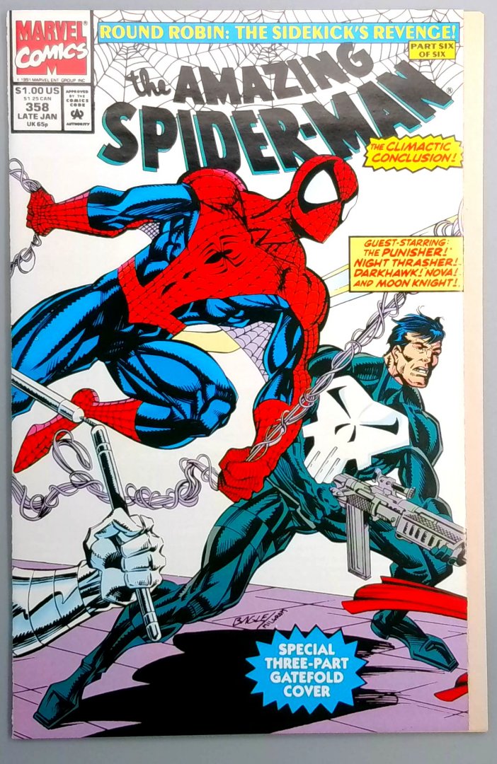 Amazing Spider-Man #358 NM- Marvel 1992
