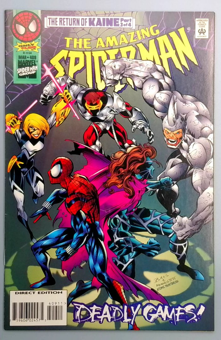 Amazing Spider-Man #409 VF/NM Marvel 1996