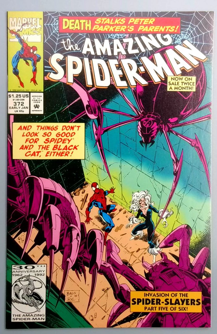 Amazing Spider-Man #372 NM- Marvel 1993