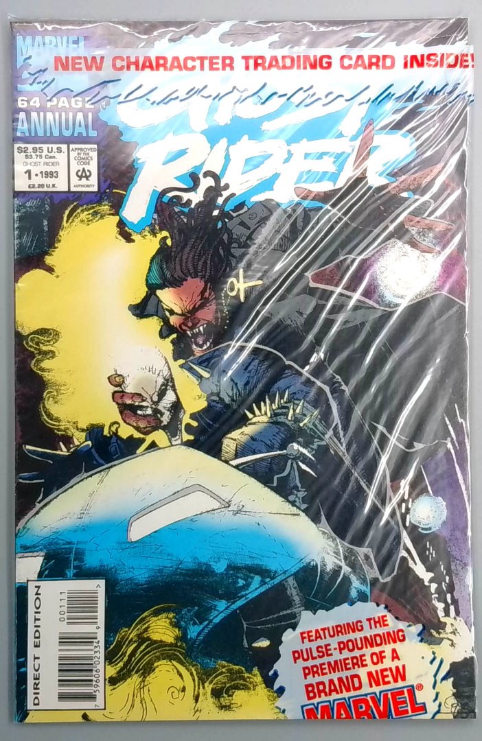 Ghost Rider Annual #1 NM BAGGED MARVEL 1991