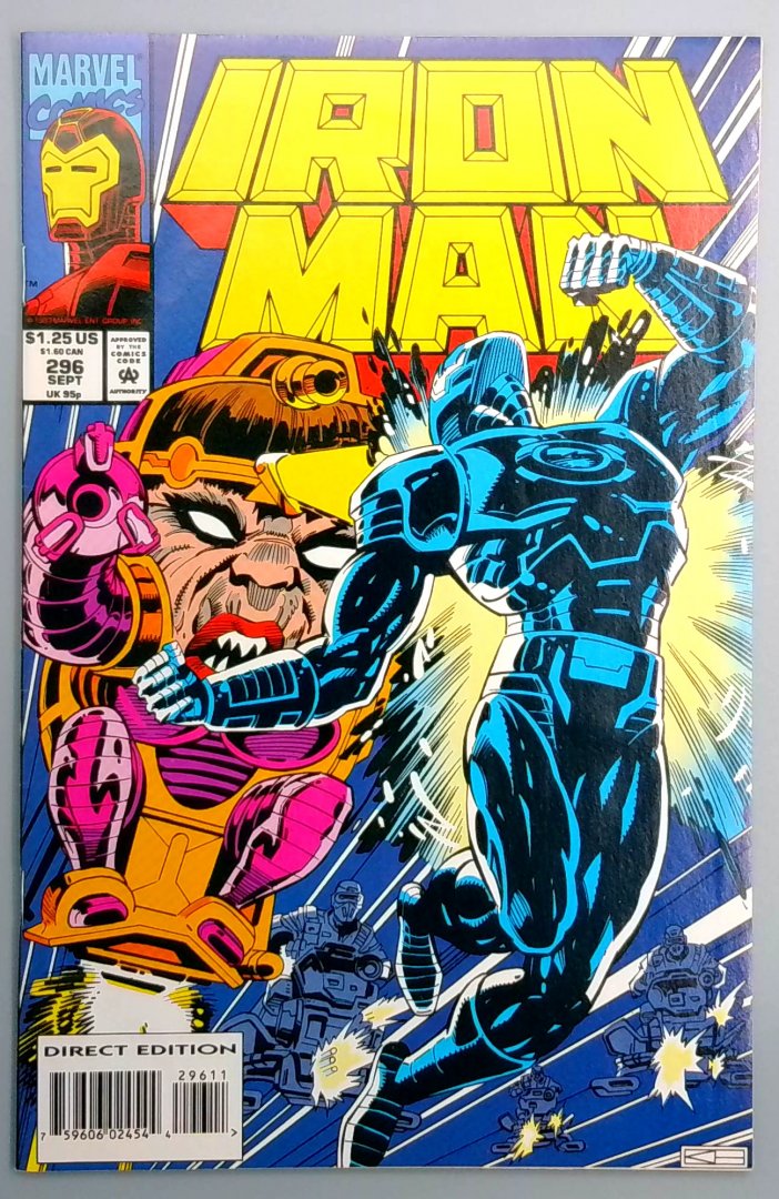Iron Man #296 VF+ Marvel 1993