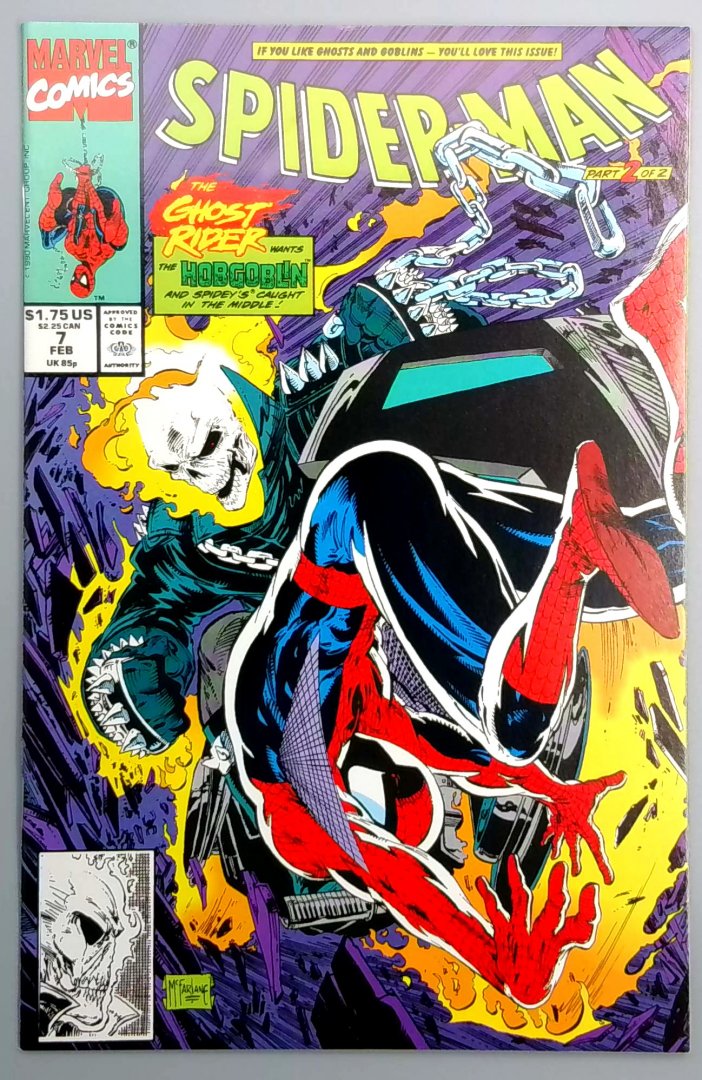 Spider-Man #7 NM Marvel 1991