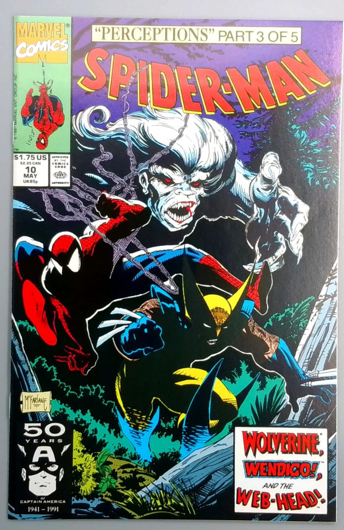 Spider-Man #10 NM Marvel 1991