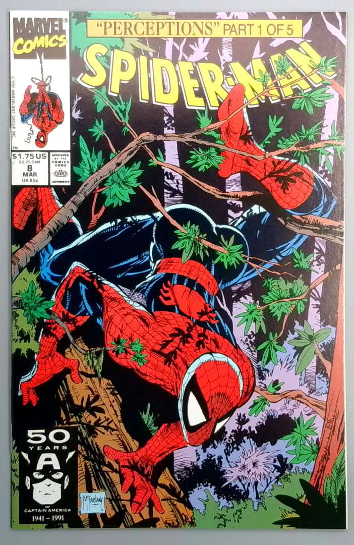Spider-Man #8 NM Marvel 1991
