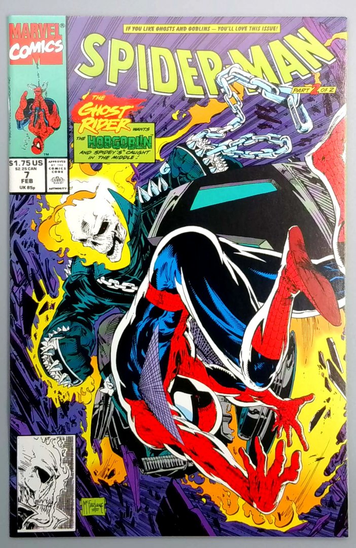 Spider-Man #7 NM Marvel 1991 COPY2