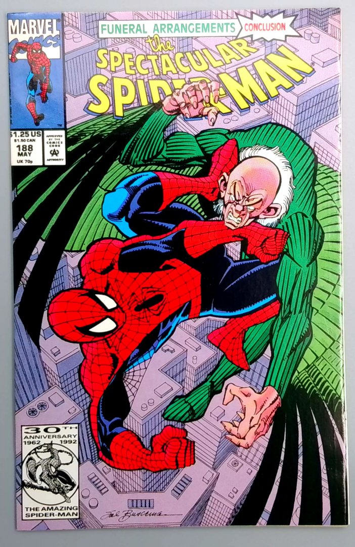 Spectacular Spider-Man #188 NM- Marvel 1992