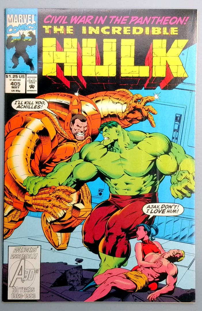 Incredible Hulk #405 VF/NM Marvel 1993