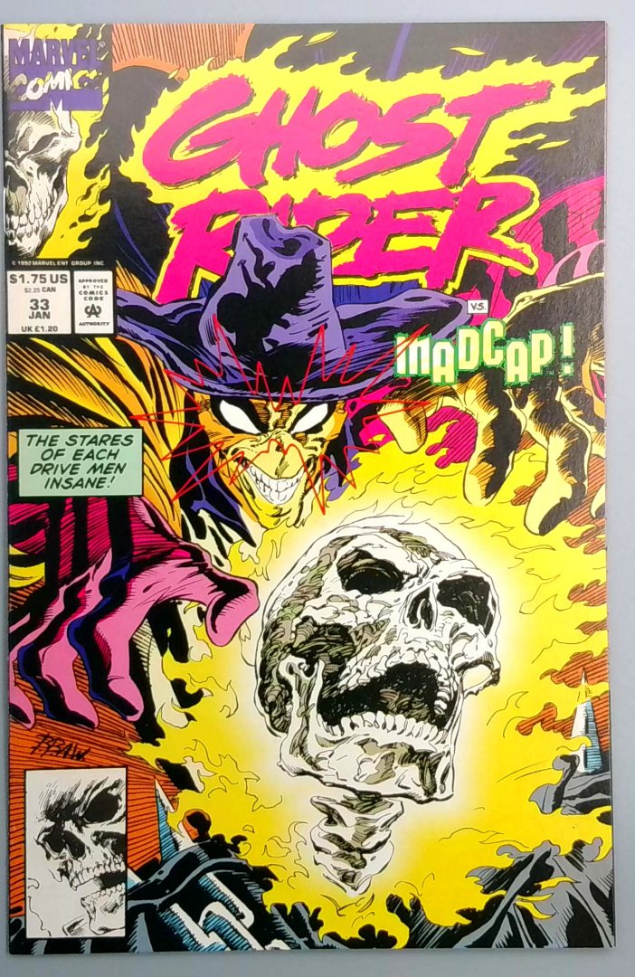 Ghost Rider #33 NM Madcap Appearance Direct Edition Marvel 1993
