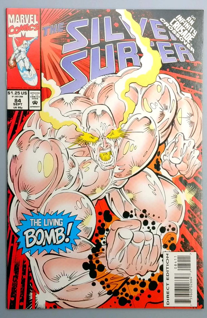 Silver Surfer #84 NM- Direct Edition Marvel 1993