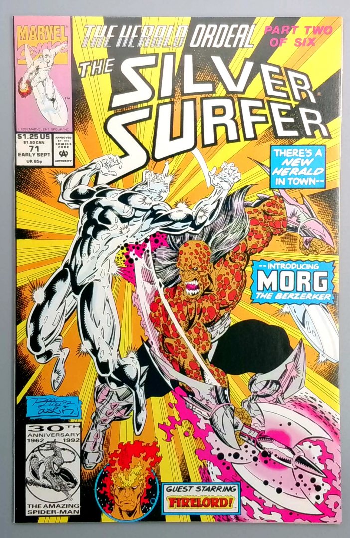 Silver Surfer #71 NM Marvel 1992