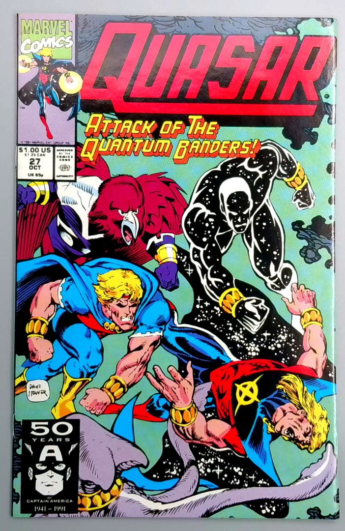 Quasar #27 VF Marvel 1991
