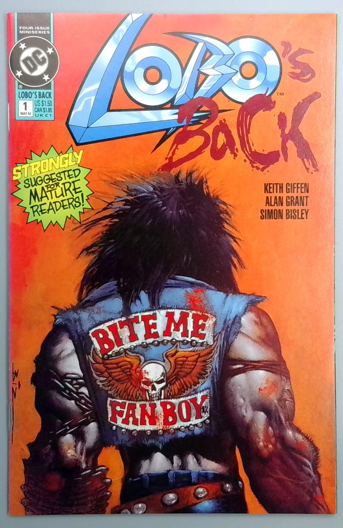 Lobos Back #1 NM- DC 1992