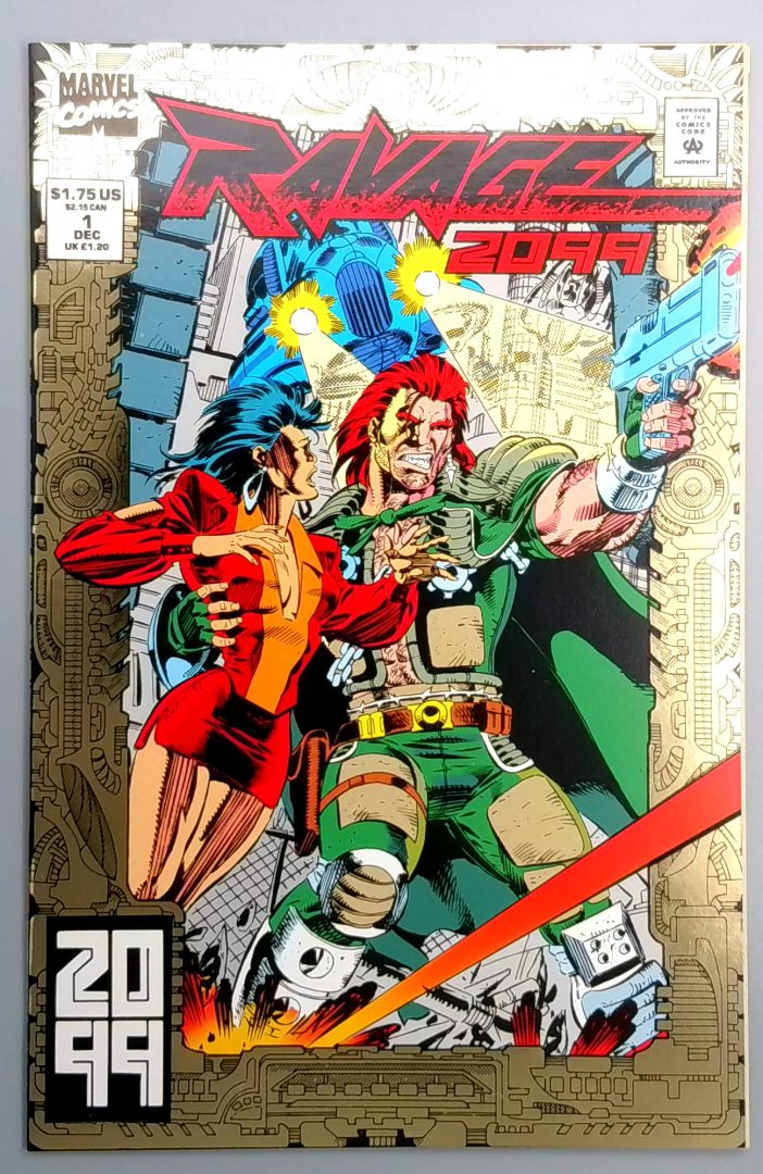 Ravage 2099 #1 NM 1st Appearance of Ravage 2099 Direct Edition Marvel 1992