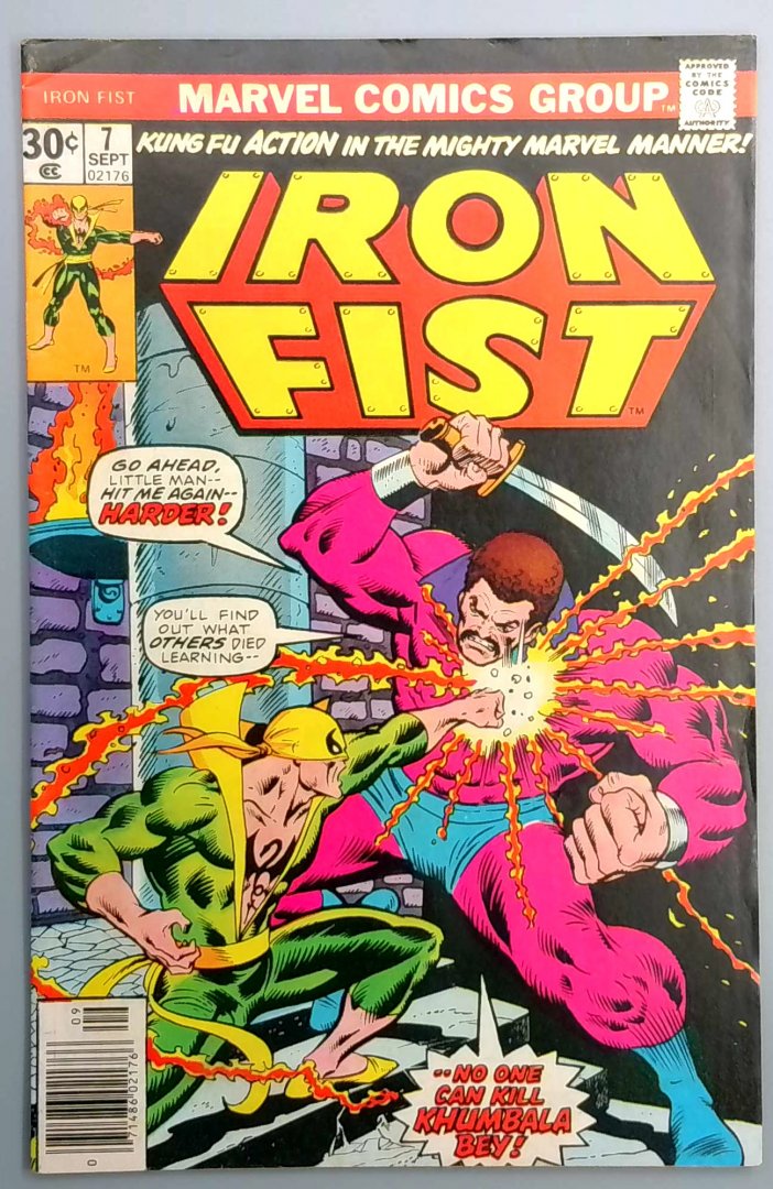 Iron Fist #7 FN- Marvel 1976